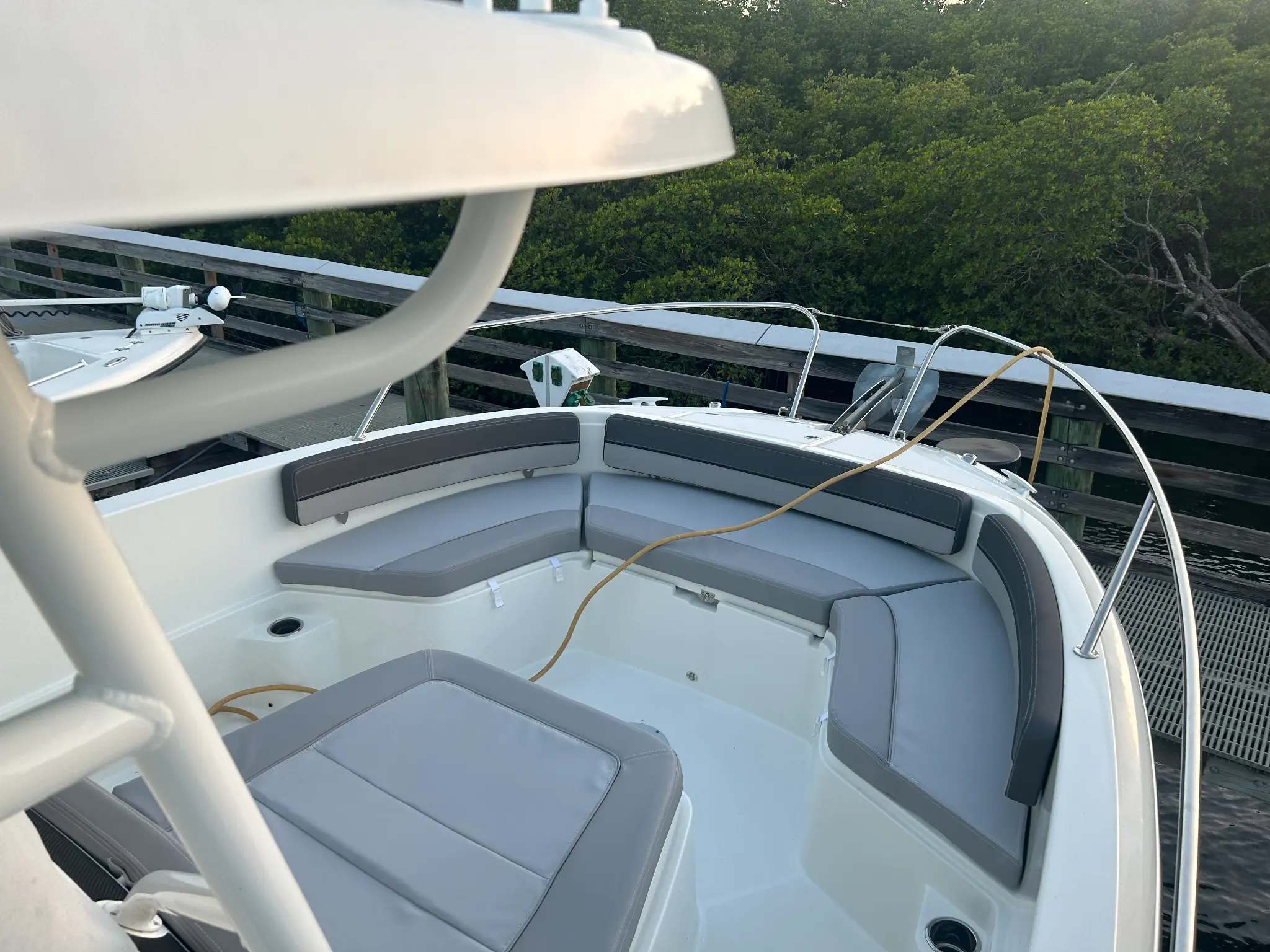 Marine upholstery detail