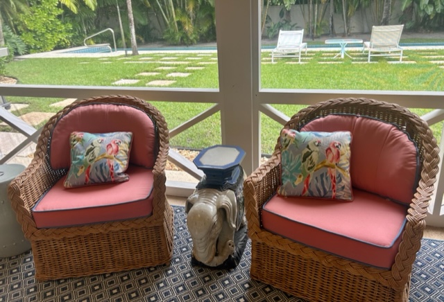 Boat upholstery project